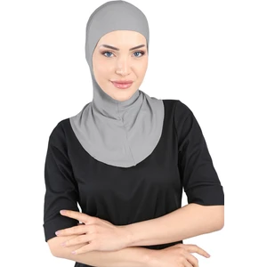 Clima Fit Hijab Bone - St 228 Koyu Gri