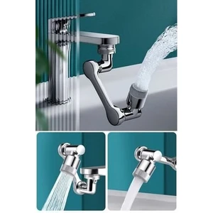 Kitchen Live 1080 Derece Dönebilen Mutfak Musluk Başlığı 2 Modlu Banyo Musluk Ucu Evrensel Fonksiyonlu Musluk