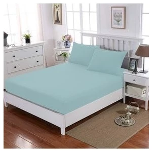 Soft Colours Ranforce Çift Kişilik Lastikli Çarşaf + 2 Adet Yastık Kılıfı 160X200 Tüm Renkler