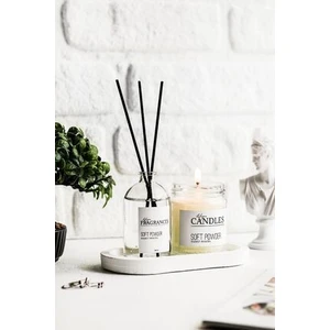 Lalezen Home Stantlı Pudra Kokusu ve Mum Set