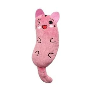 Tineke Peluş Kedi Oyuncağı Kedi Otlu Catnipli   Pembe