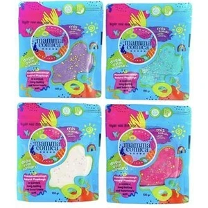 Mammacomica Dough Doğal Oyun Hamuru 4’lü Simli Set-Friendly Package 4*130GR)