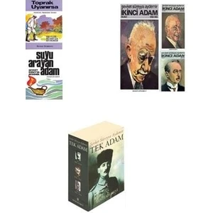 Tek Adam - İkinci Adam - Suyu Arayan Adam - Toprak Uyanırsa- 8 Kitap Set - Şevket Süreyya Aydemir
