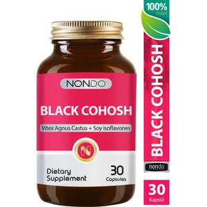 Black Cohosh 30 Kapsül (Karayılan Otu, Kalsiyum, Magnezyum, Çinko, Vitamin D)