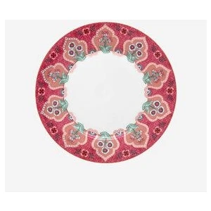 Pip Studio Flower Festival Kırmızı Porselen Kahvaltı Tabağı 21 cm
