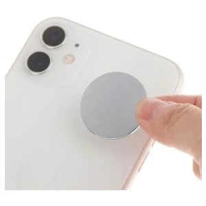 SPELT 3,5 cm Cep Telefonu için Yapışkanlı Mini Plastik Ayna Sticker