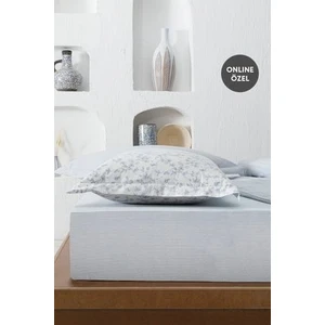 Mix&Match Drina Çift Kişilik Ranforce Yıkamalı Lastikli Çarşaf - Mavi