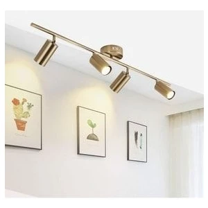 LED Spot,led Avize Eskitme Gövde 4XGU10 Duylu gün ışığı 360 Derece Hareketli Başlık Spot