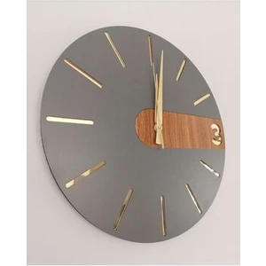 40 cm Dekoratif Çift Renk   Duvar Saati