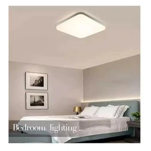 Kare Tavana Sıfır LED Plofenyer Avize Armatür Banyo Tuvalet Balkon LED Glop Armatürü Beyaz Işık