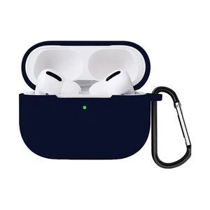 Deilmi Lacivert Pro 2. Nesil Uyumlu Hoparlör Mikrofon Delikli Pastel Renkli Koruma Kopçalı Silikon Lansman Koruyucu Kılıf