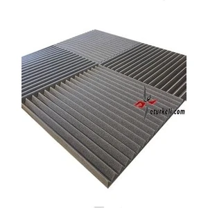 Zigzag Akustik Ses Yalıtımı Süngeri 40MM 50X50