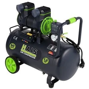 Hais 50 Litre Sessiz Yağsız Hava Kompresörü 1,5 Hp