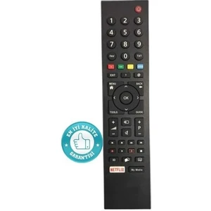 Ata Elektronik Arçelik Beko Altus Grundig Smart LCD LED Tv Televizyon Kumandası Netflix Tuşlu Kumanda  Yeni Kalıp