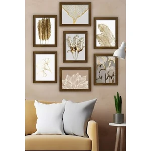 7 Parça Çerçeve Görünümlü Mdf Tablo Seti - 7ARTAVESSA5