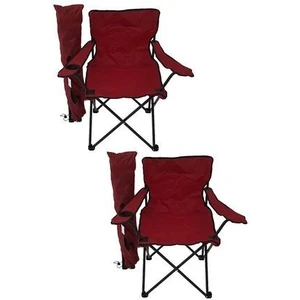 Trend Maison Kamp Sandalyesi - Bordo - 2 Adet