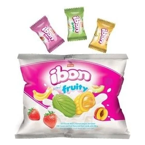 Ibon Sütlü Meyveli Şeker 300 Gr. (1 Paket)