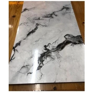 30X60CM Kırçıllı Mermer Desenli Kendinden Yapışkanlı Seramik Desen Banyo Wc Kaplama Pvc Duvar Paneli