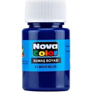 Nova Color Renk Seçenekli Tek Şişe Kumaş Boyası 30ML