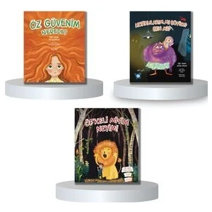 Öfkeli miyim Neyim! - Öz Güvenim Nerede? - Korkularım mı? Büyük Ben mi? 3 Kitap - Dilek Cesur
