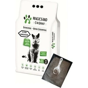 Magic Sand Yeni Nesil Organik Ekstra Topaklanan Ekonomik Boy Doğal Kedi Kumu