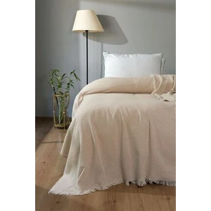 Home Mod Store Tripolis Tek Kişilik Saçaklı Pike ve Yatak Örtüsü 170X210CM