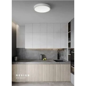 Tavana Sıfır Plafonyer Panel LED Avize 6500K Buz Beyazı Işık Uzun Ömürlü LED