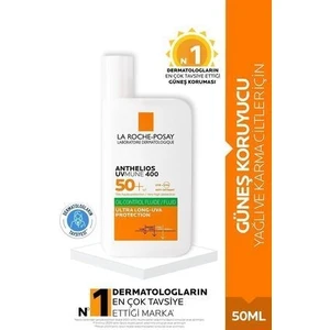 La Roche-Posay Vagon La Roche Posay Anthelios Oil Control Fluid Spf 50+ Güneş Kremi 50 ml