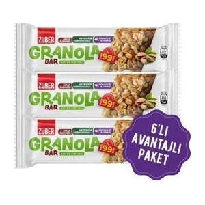 Granola Bar Antep Fıstıklı 25G x 6 Adet