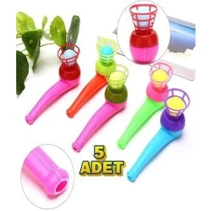 5 Adet Saksafon Top Üfleme Oyunu Eğitici Oyuncak