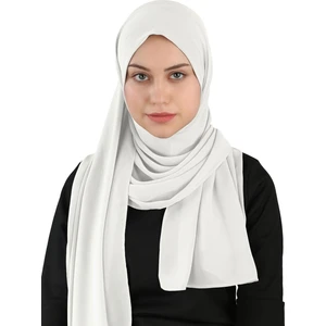 Sandy Pratik Şifon Şal - St 120 Krem