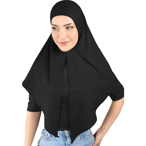 Micro Scarfs Hijab - St  208 Siyah