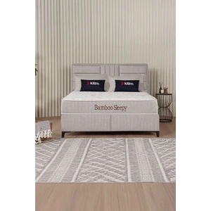 Kilim Mobilya Bamboo Sleepy 2'li Set  Sandıklı Baza + Başlık