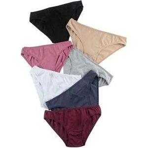 Gri Kadın Külot 7 Li Paket Likralı