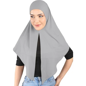 Micro Scarfs Hijab - St 208 Koyu Gri