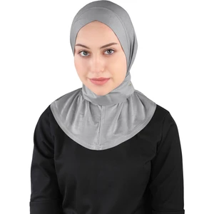 Viskon Fular Çapraz Şal - St 329 Koyu Gri