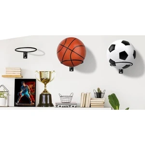 Metal Top Tutucu Duvar Rafı