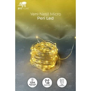 Peri Led Işık 10 Metre USB ile Çalışan Çok Amaçlı Dekoratif Aydınlatma