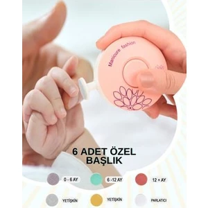 Çocuk Bebek Dönerli Pilli Tırnak Kesme Törpüleme Makinası