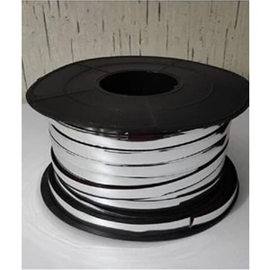 18 mm 3D Dekoratif Krom Şerit Çıta Panjur Şerit 5 Metre Bütün