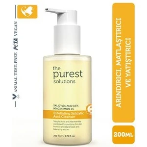 The Purest Solutions Exfoliating Salicylic Acid Cleanser 0,5 % Salicylic Acid, 1% Niacinamide