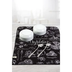 Bulaşık Kurutma Matı 42X50 cm Pedi Kurulama Bezi Örtüsü MF-072