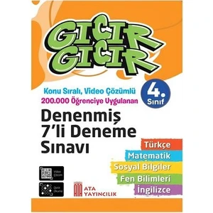 4. Sınıf Gıcır Gıcır Tüm Dersler Denenmiş 7'li Deneme Sınavı