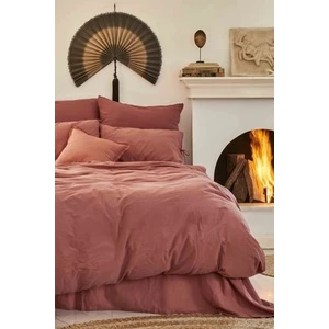 Karaca Home 4 Element Ateş Terracotta %100 Pamuk Çift Kişilik Nevresim Takımı