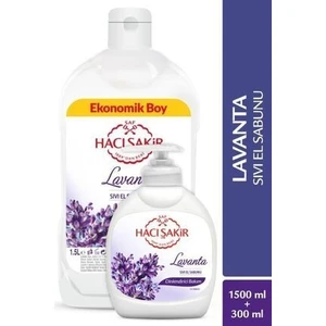Hacı Şakir Lavadinlendirici Bakım Sıvı El Sabunu 1500 ml + 300 ml