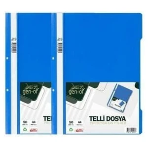 Mavi Telli Dosya 100'lü