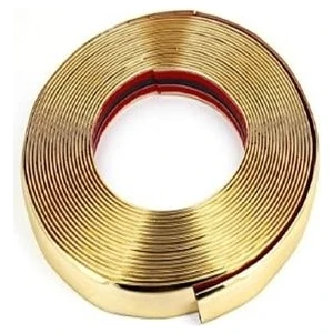 18 mm 3D Dekoratif Altın Şerit Çıta Panjur Şerit 5 Metre Bütün