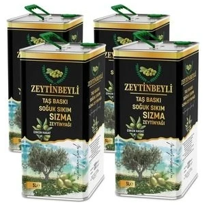 Taş Baskı Soğuk Sıkım Sızma 20LT Zeytinyağı