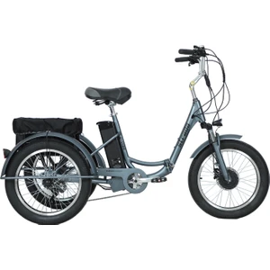 Strada Cycles E-Vibe Hidrolik Disk 20 Jant Üç Tekerlekli Elektrikli Bisiklet