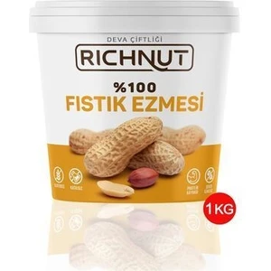 Deva Çiftliği Katkısız Saf Fıstık Ezmesi 1 kg